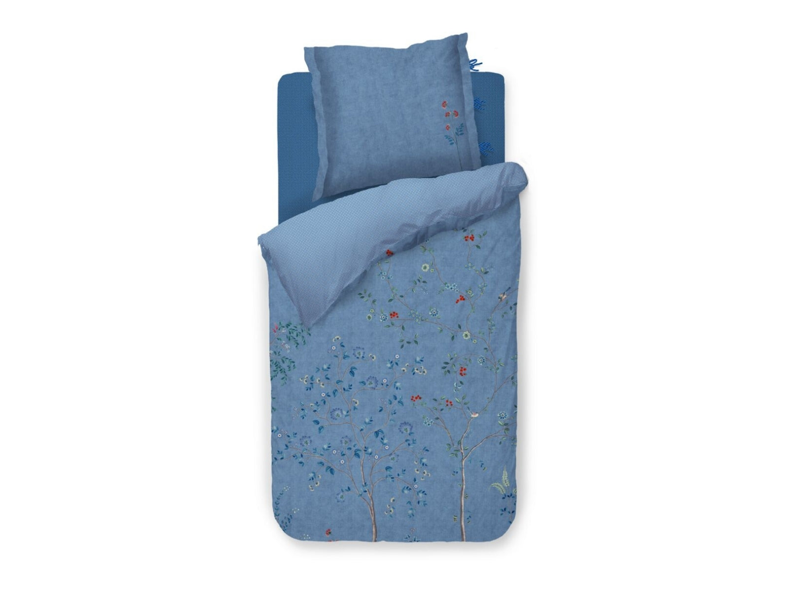 PIP STUDIO Desi Garden Bettwäsche blau 135x200cm (1 Stück)