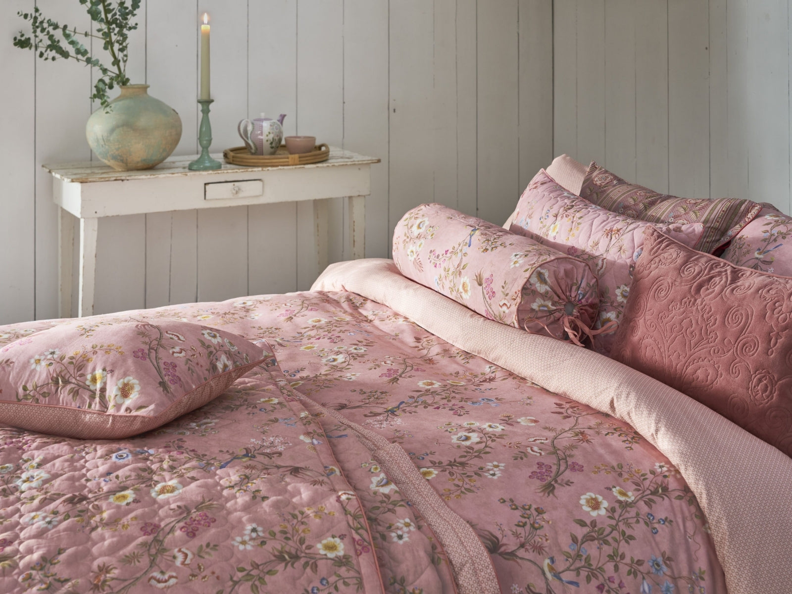 PIP STUDIO Lotus Lullaby Kissen Rolle pink 22x70cm (1Stück) - Produktbild 2