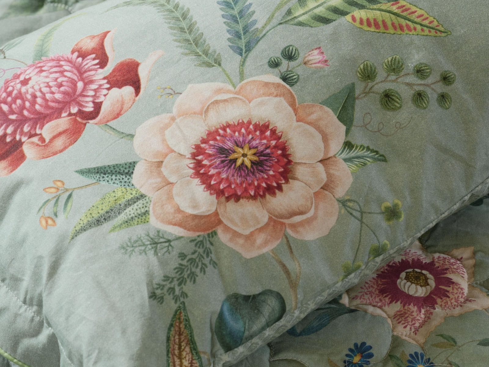 PIP STUDIO Everbloom Kissen grün 35x60cm (1 Stück) - Produktbild 3