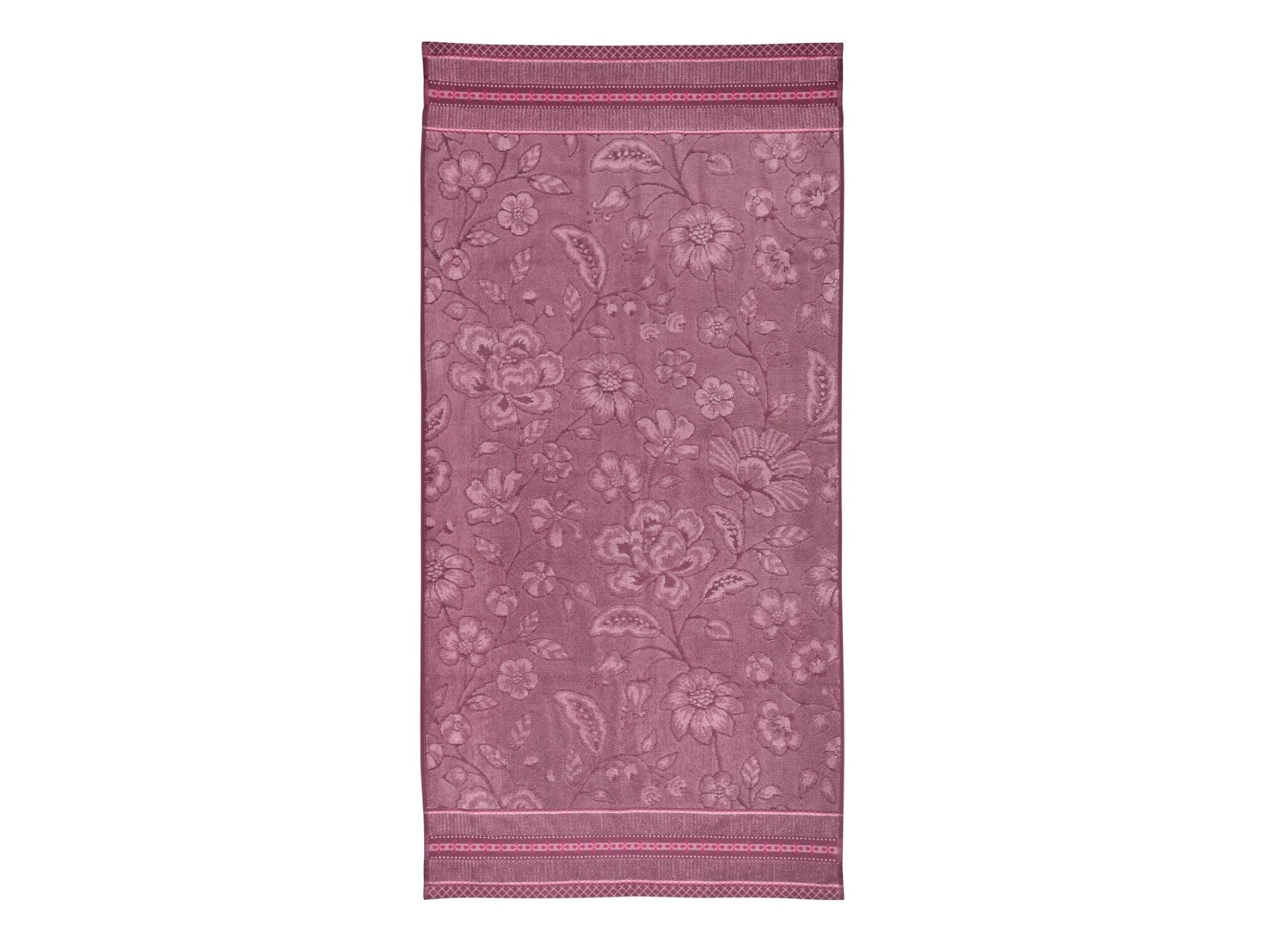PIP STUDIO Jasmin Jacquard Duschtuch light pink 70x140cm (1 Stück)