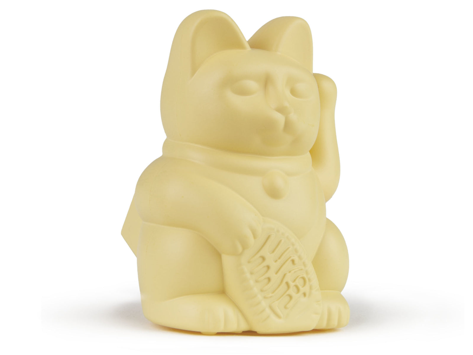 Donkey Products Lucky Cat Solar Winkekatze gelb 6,5cm - Produktbild 2