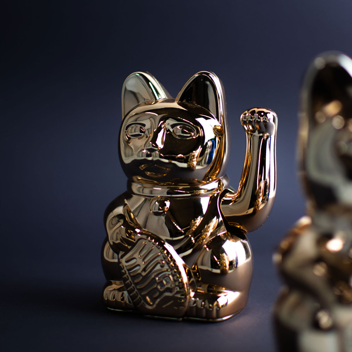 Donkey Products Lucky Cat Cosmic Winkekatze shiny platinum 15cm - Produktbild 5