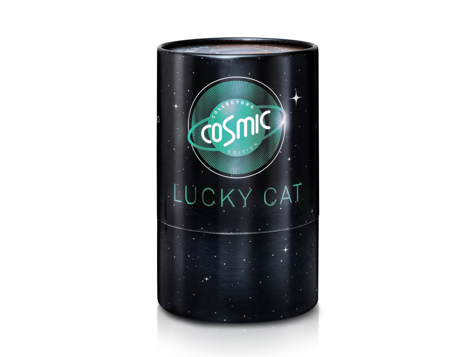 Donkey Products Lucky Cat Cosmic Winkekatze shiny teal 15cm - Produktbild 2