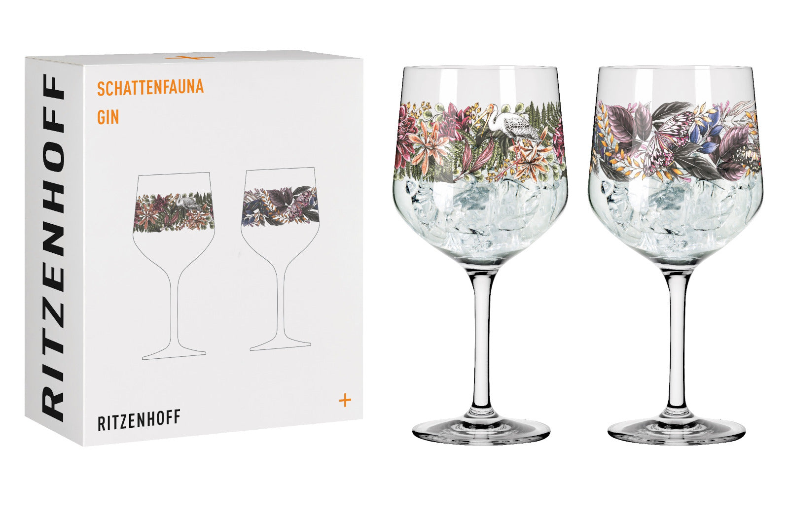 RITZENHOFF Schattenfauna Gin Kelch 2er Set F21 #1 #2 - Produktbild 7