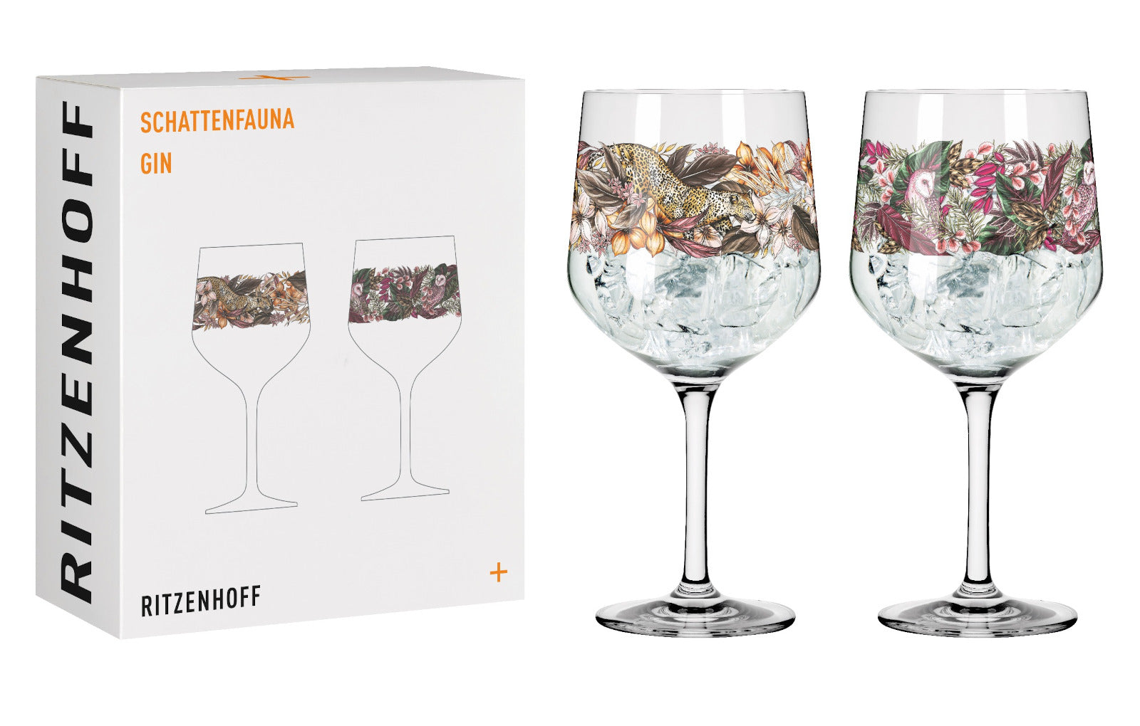 RITZENHOFF Schattenfauna Gin Kelch 2er Set F21 #3 #4 - Produktbild 7