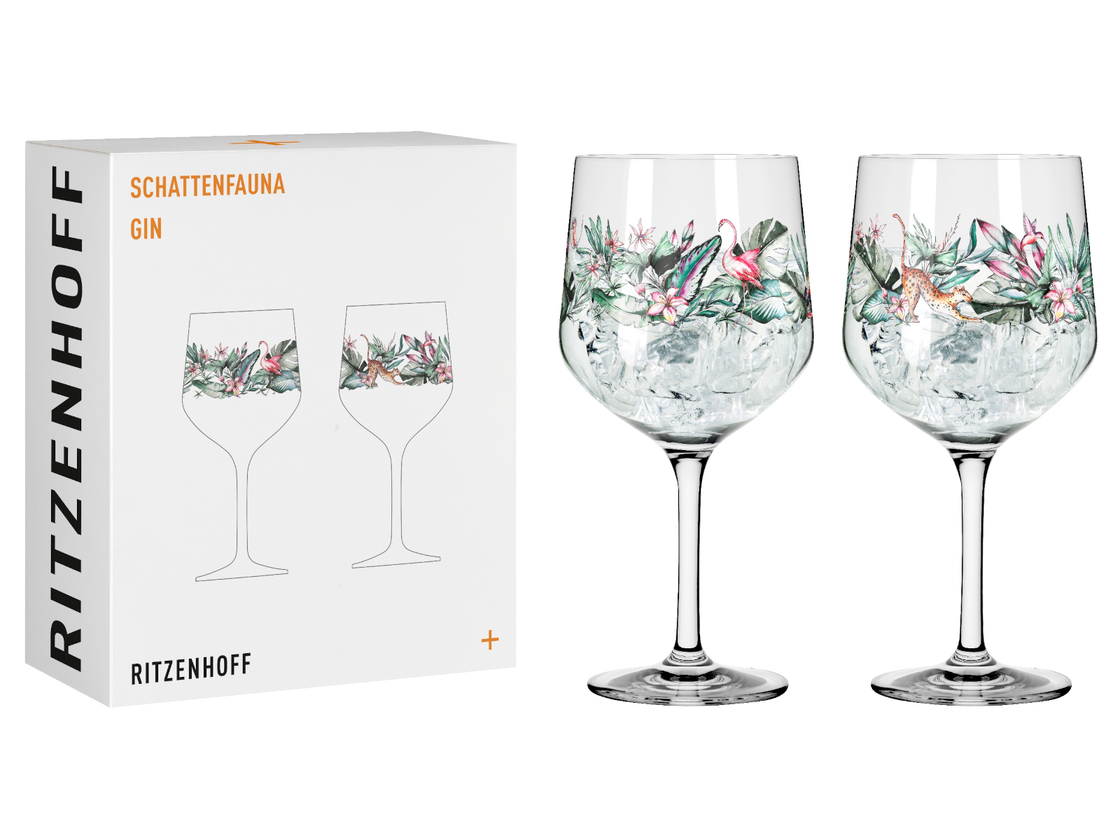 RITZENHOFF Schattenfauna Gin Kelch 2er Set H24 #5 #6 - Produktbild 4