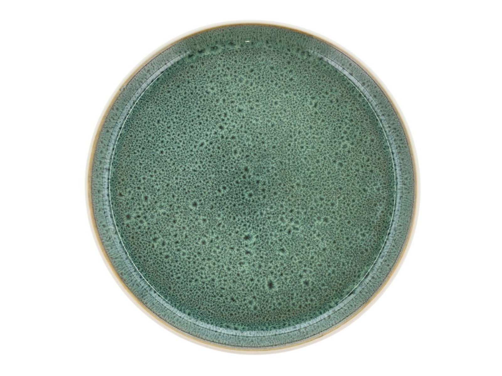 Bitz Gastro Teller weiß/grün 21cm