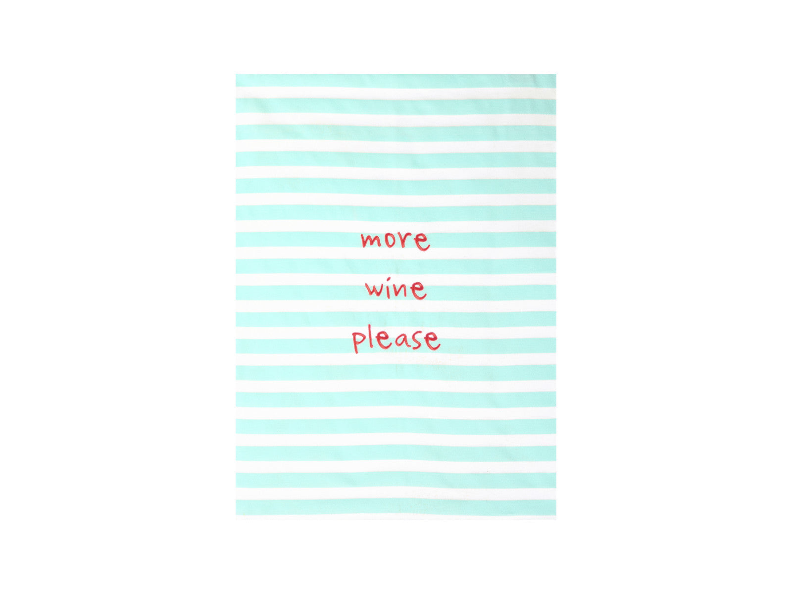 ASA textil Geschirrtuch more wine please 50x70 cm
