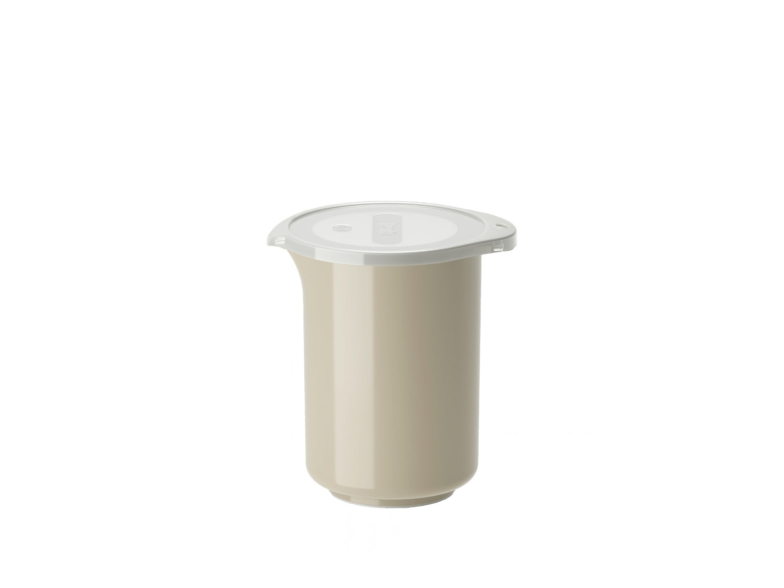 Rosti Rührbecher mit Deckel Classic humus 1,25l