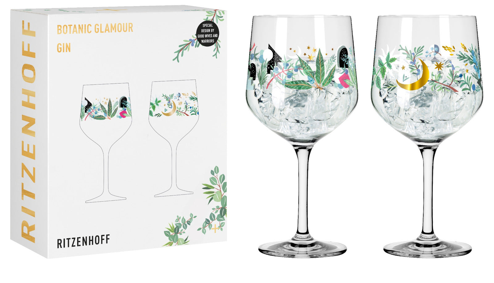 RITZENHOFF Botanic Glamour Gin Kelch 2er Set H23 #7 #8 - Produktbild 4