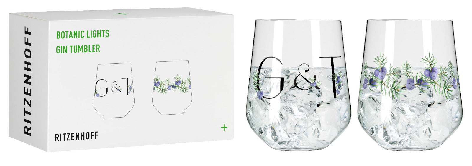 RITZENHOFF Botanic Lights Gin Tumbler 2er Set H23 #5 #6 - Produktbild 4