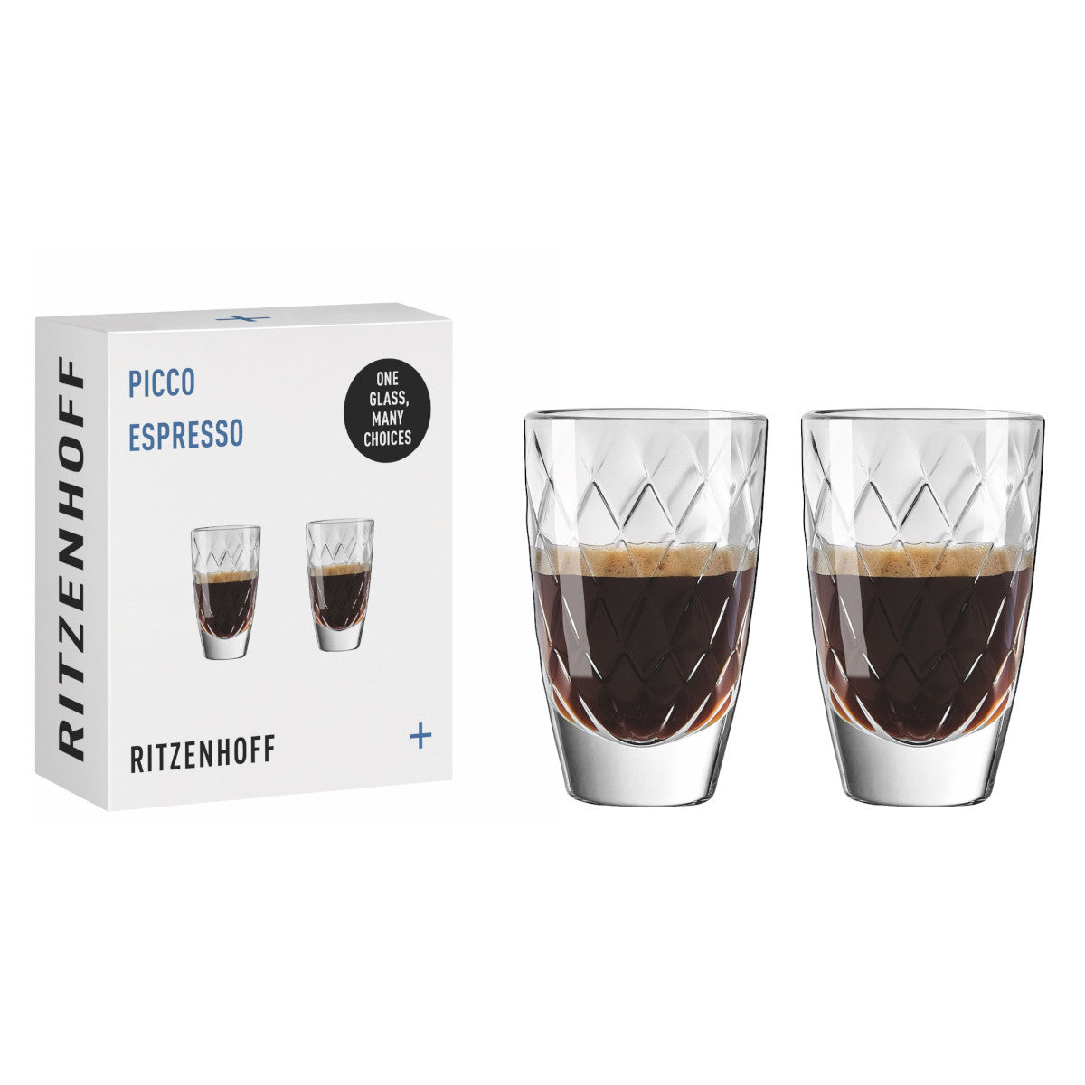 Ritzenhoff Picco Espressoglas 2er Set RDT F25