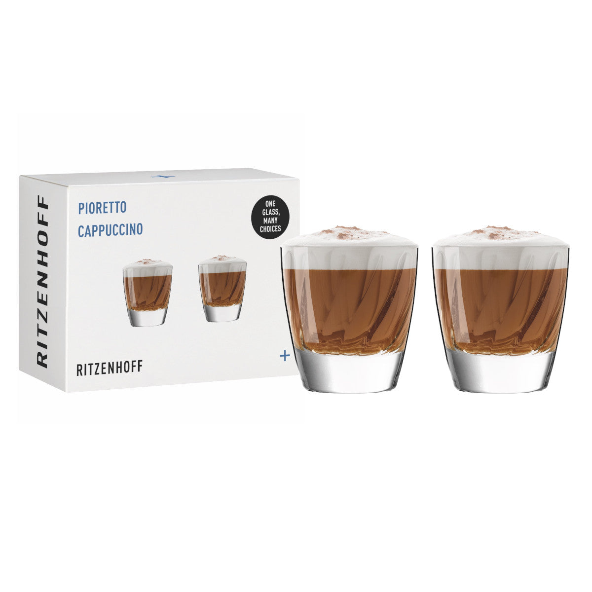 Ritzenhoff Pioretto Cappuccino 2er Set RDT F25