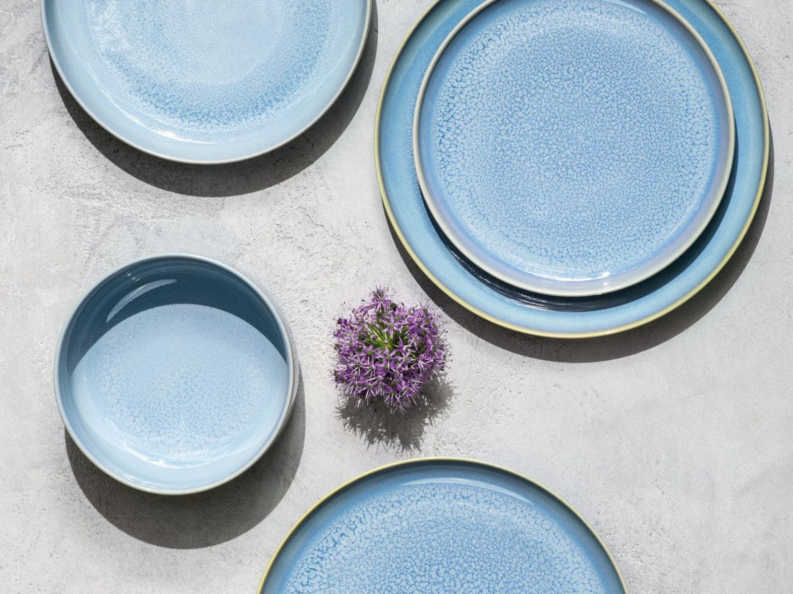 like. by Villeroy & Boch Crafted Blueberry Speiseteller 26cm Set6 - Produktbild 4