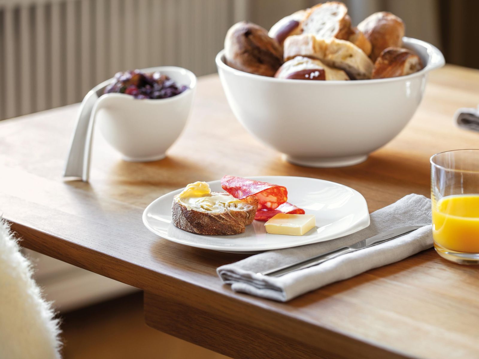 Villeroy & Boch Flow Frühstücksuntertasse 21cm Set6 - Produktbild 4