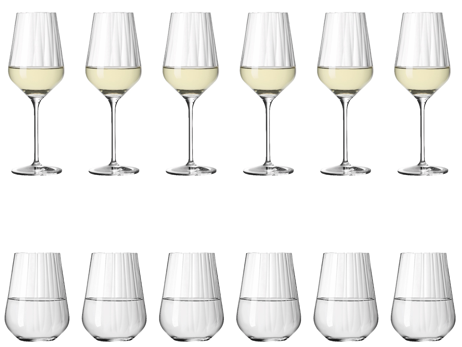 RITZENHOFF Sternschliff Weisswein/ Wasserglas Set H22 #1 - Produktbild 2