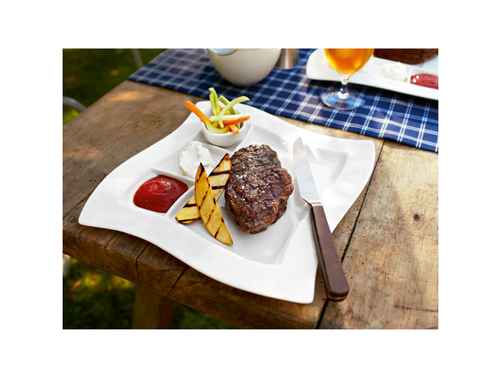 Villeroy & Boch New Wave Grill Plate 27 x 27 cm - Produktbild 2