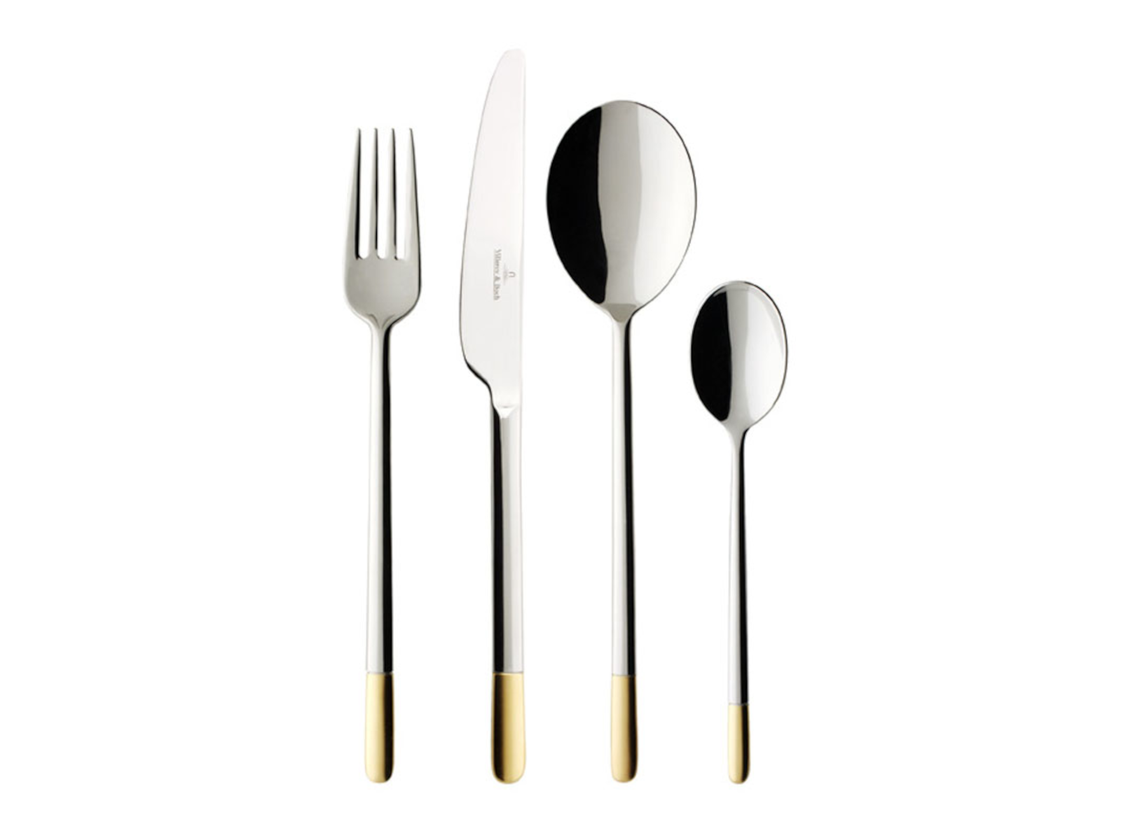 Villeroy & Boch Ella teilvergoldet Tafelbesteck 30tlg. - Produktbild 1