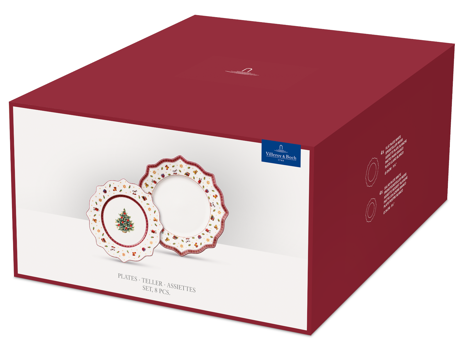 Villeroy & Boch Toy's Delight  Teller Set 8tlg. - Produktbild 2