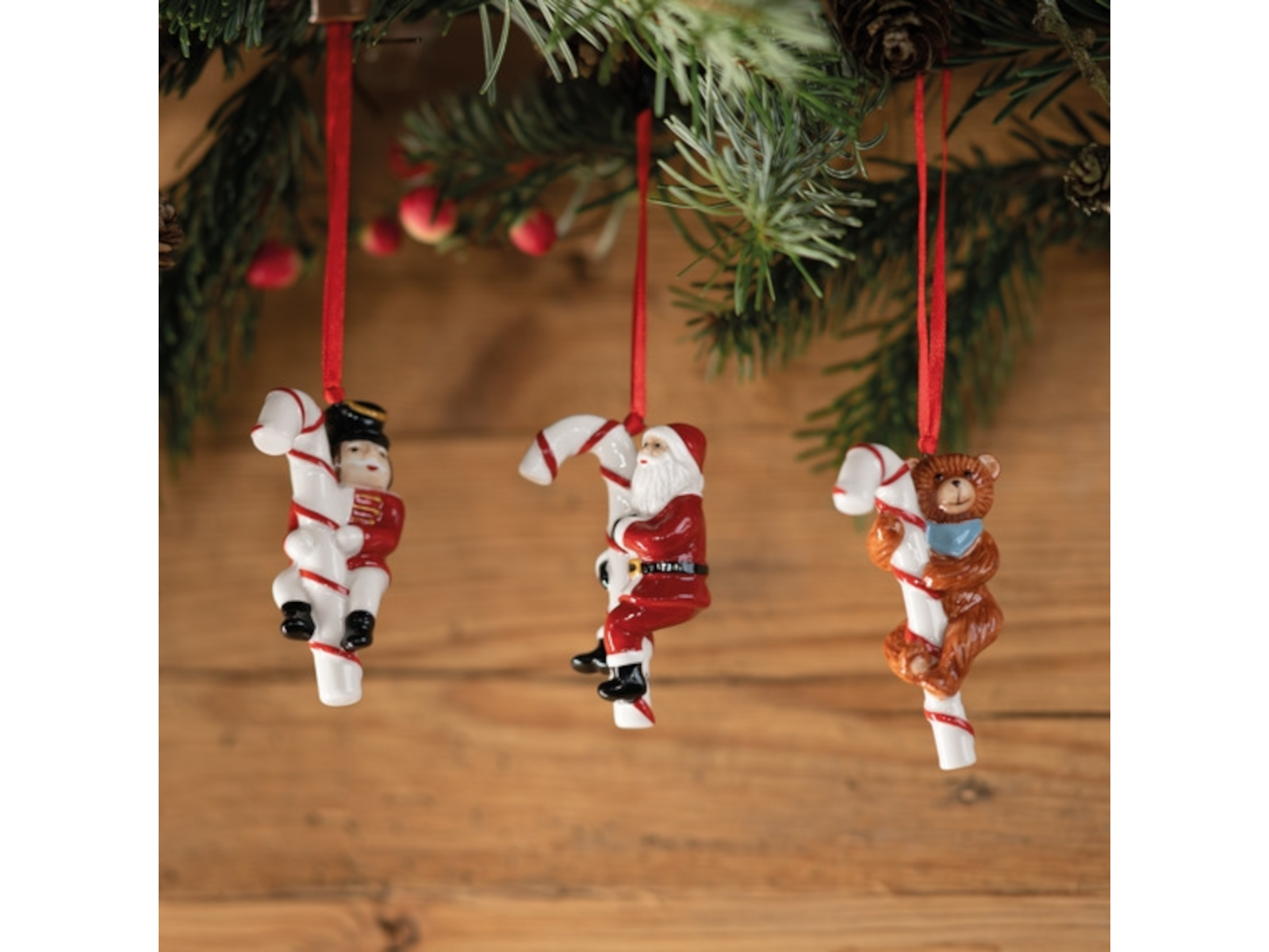 Villeroy & Boch Nostalgic Ornaments Ornamente Zuckerstange 3tlg. - Produktbild 2