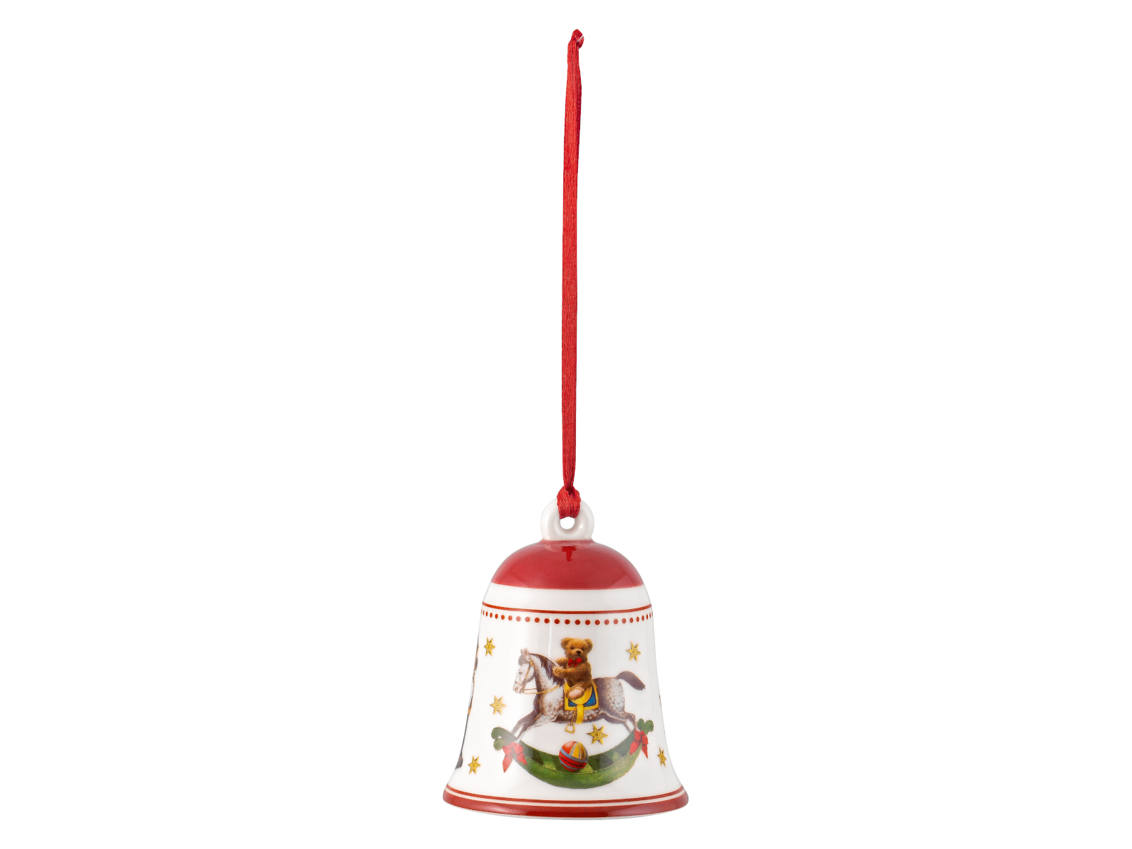 Villeroy & Boch My Christmas Tree Glocke Spielzeug rot - Produktbild 2