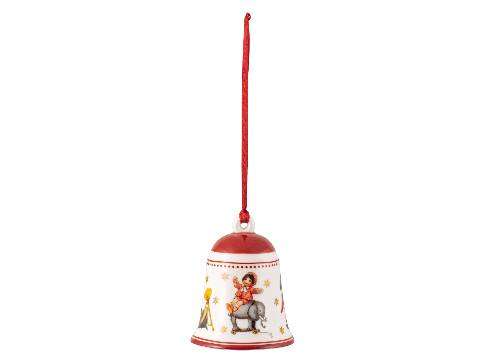 Villeroy & Boch My Christmas Tree Glocke Spielzeug rot