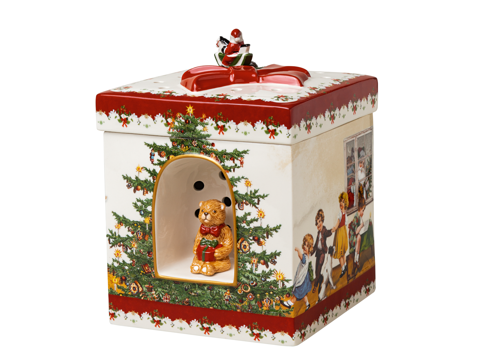 Villeroy & Boch Christmas Toys Spieluhr Paket eckig Kinder - Produktbild 2