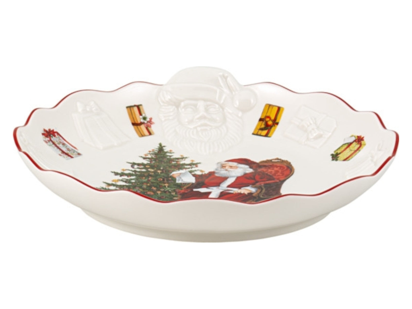 Villeroy & Boch Toy's Fantasy Schale Santa Relief Wunschzettel - Produktbild 2