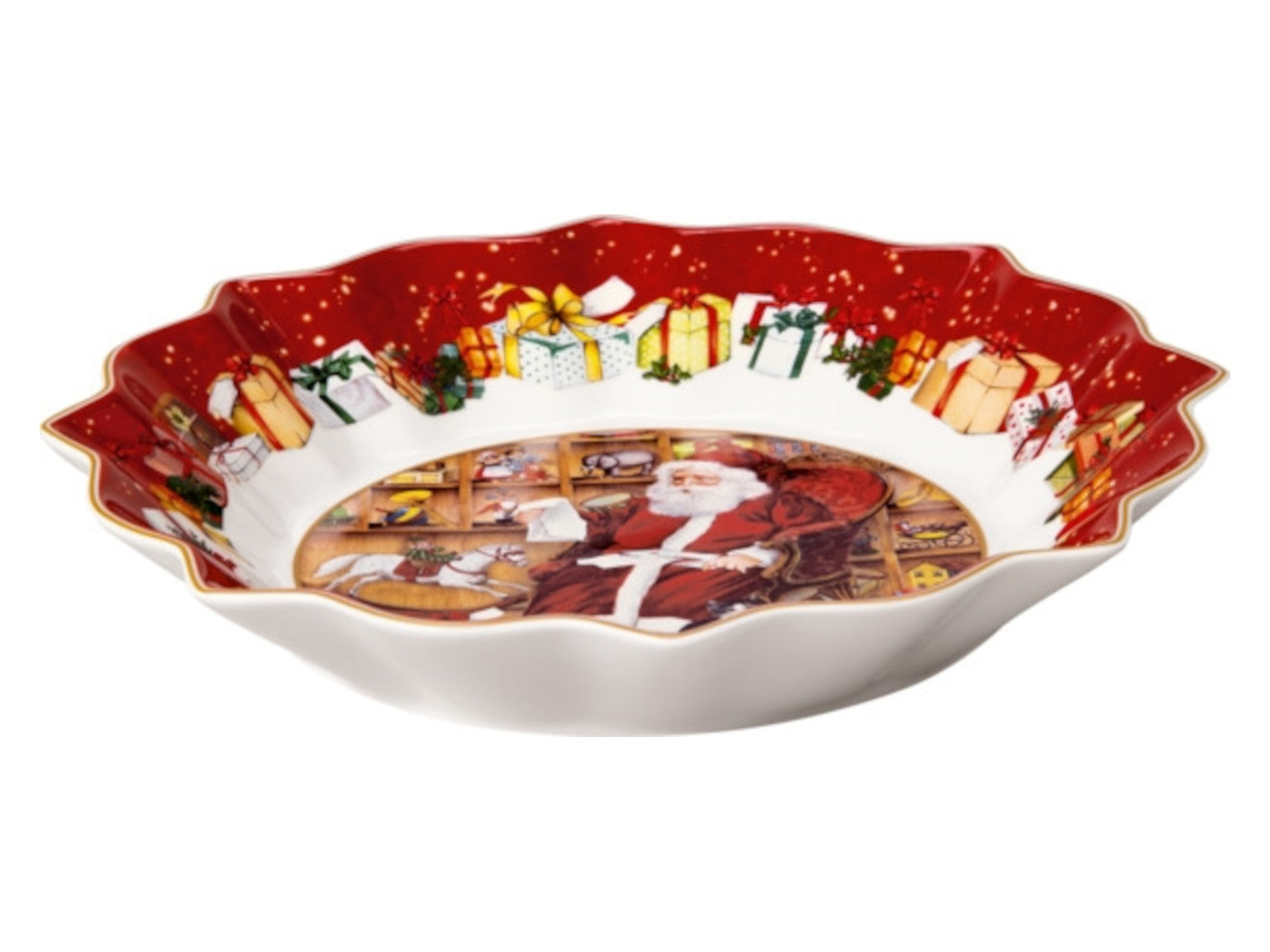 Villeroy & Boch Toy's Fantasy Schale groß Santa liest Wunschzettel - Produktbild 2