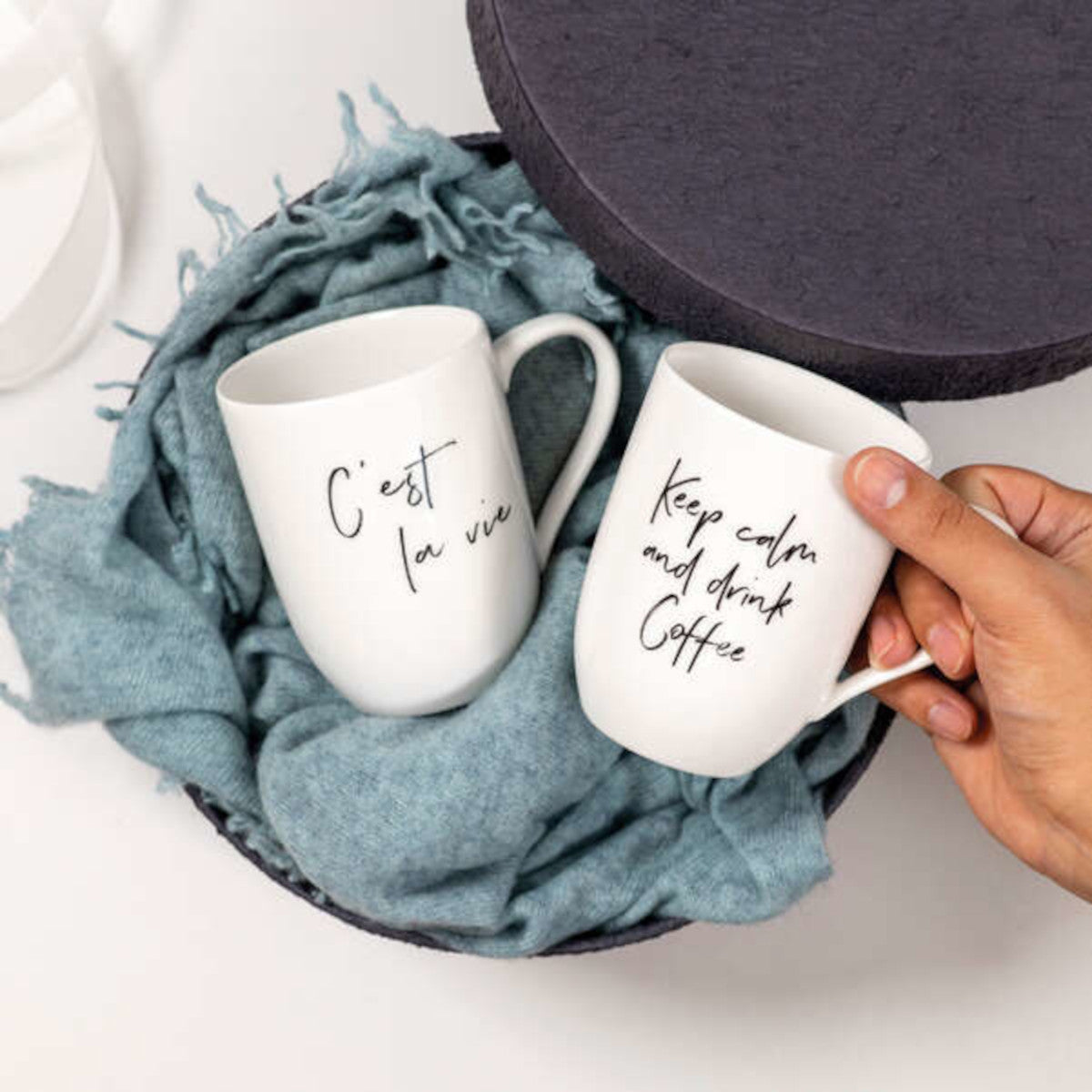 Villeroy & Boch Statement Becher m. Henkel Keep Calm 0,34 l - Produktbild 5