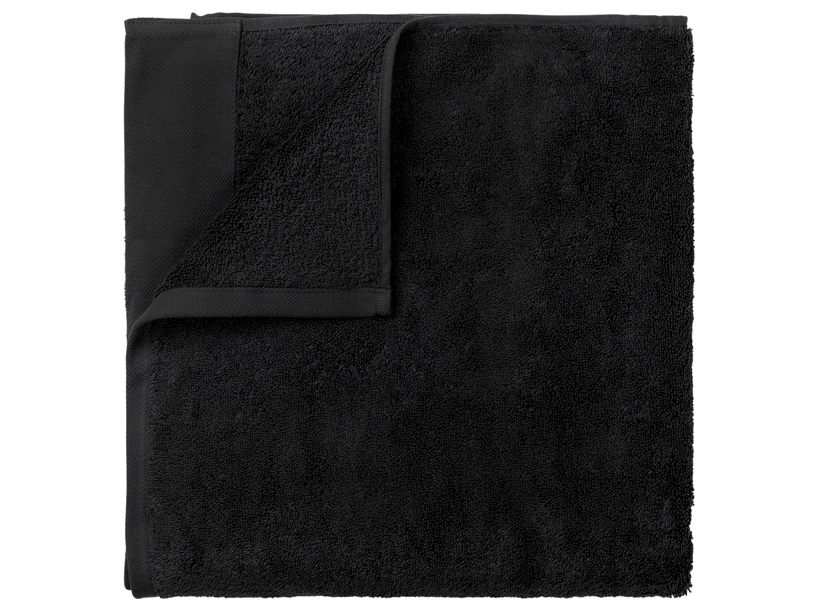 Blomus RIVA Gästehandtücher Black Set2 50 x 30 cm