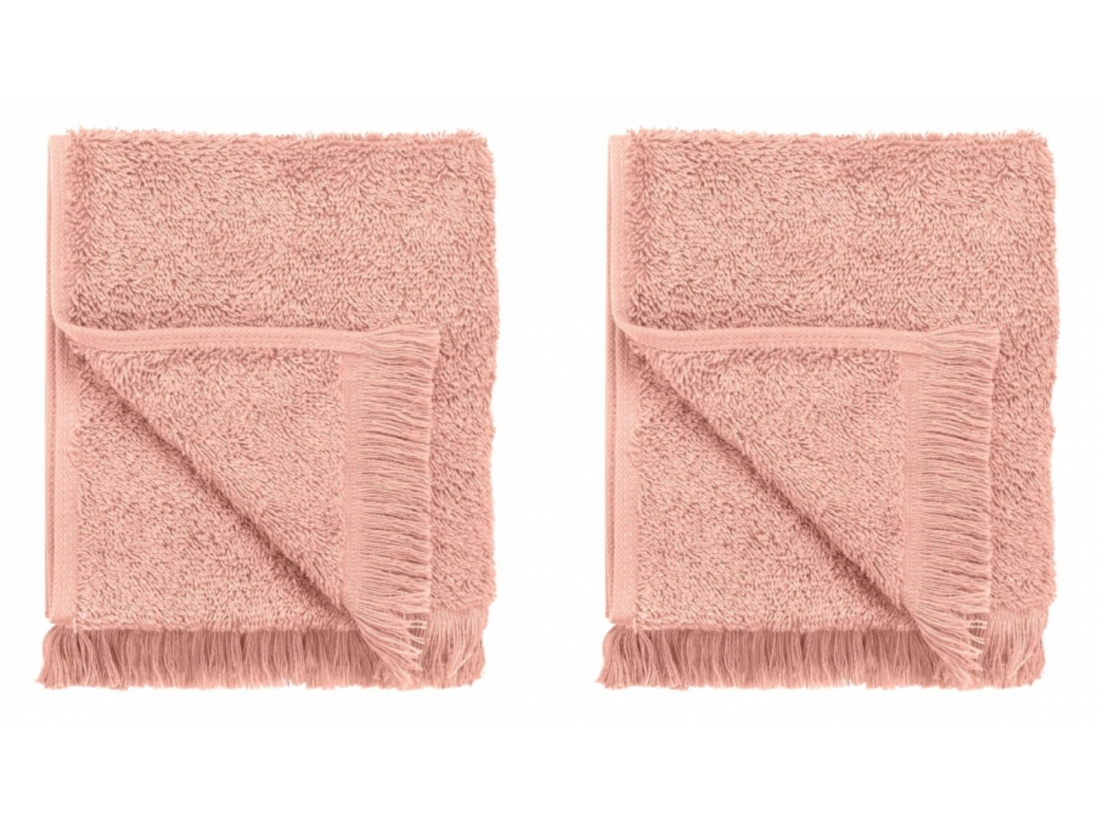 Blomus FRINO Gästehandtücher misty rose 30 x 50 cm 2tlg