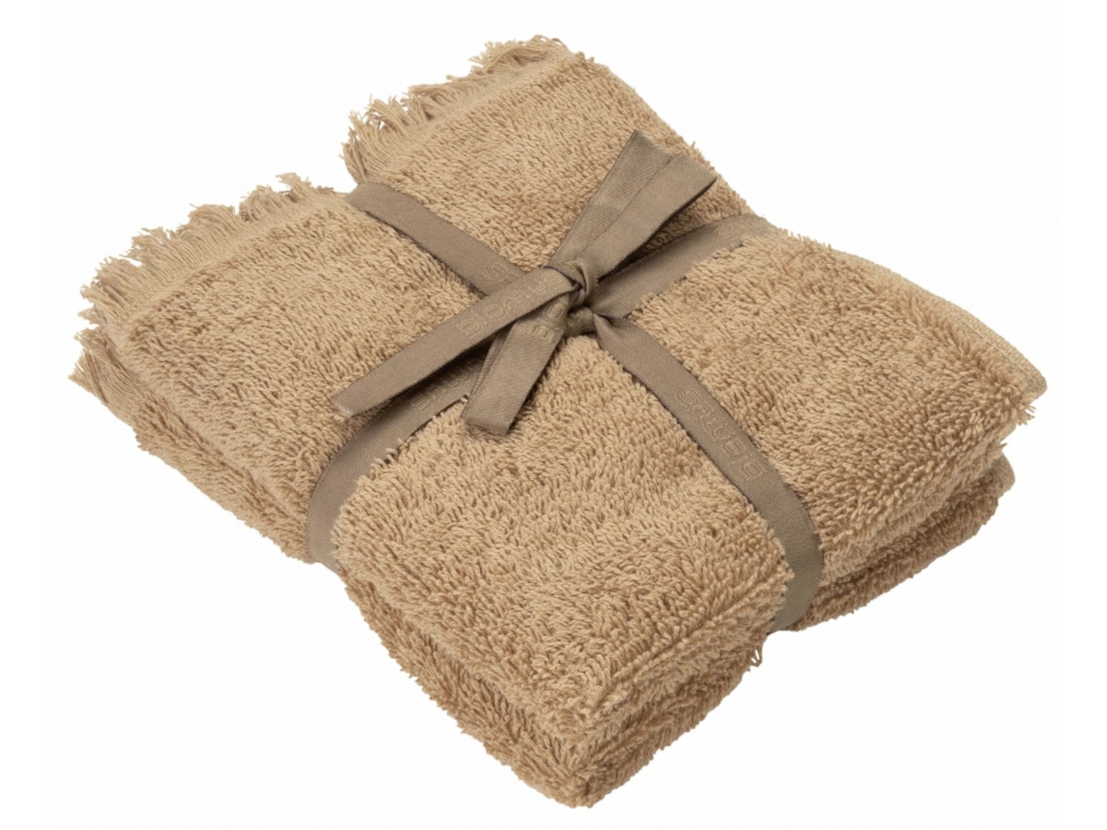 Blomus FRINO Gästehandtücher tan 30 x 50 cm 2tlg - Produktbild 2