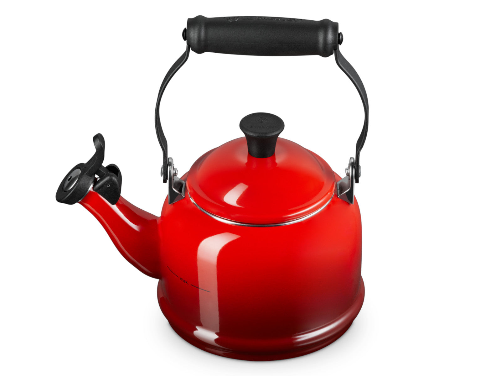 Le Creuset Wasserkessel Demi kirschrot 1,1l - Produktbild 2