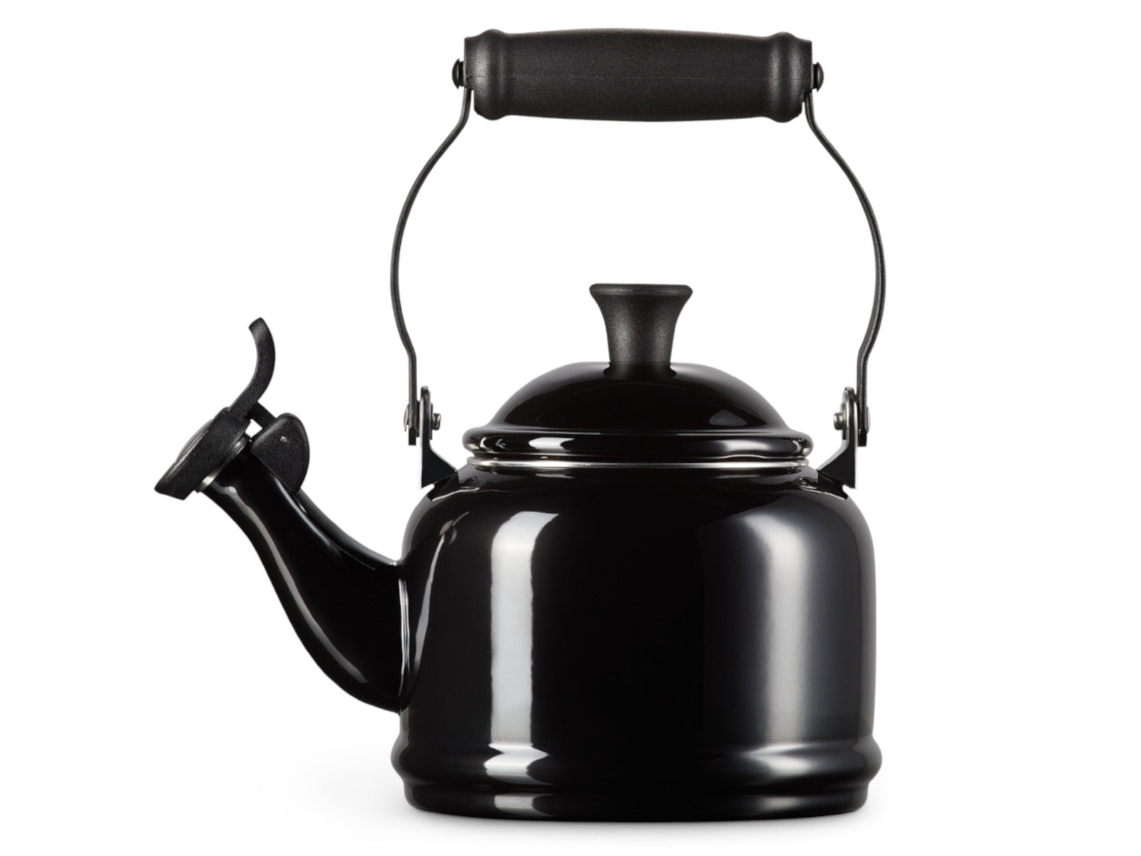 Le Creuset Wasserkessel Demi schwarz glänzend 1,1l