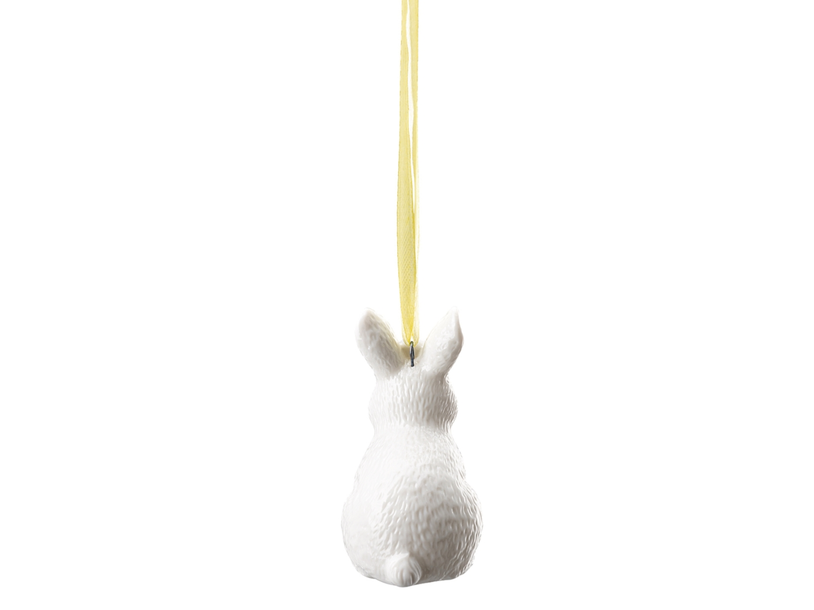 Hutschenreuther Osteranhänger Weiss Hase sitzend - Produktbild 3