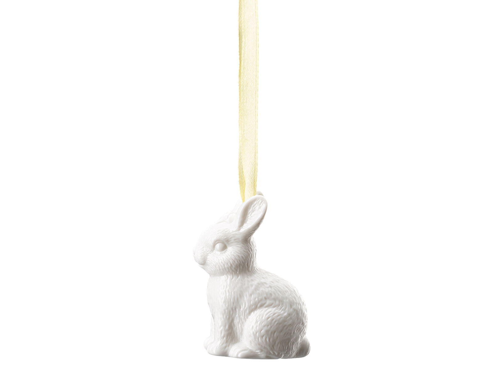 Hutschenreuther Osteranhänger Weiss Hase sitzend - Produktbild 4