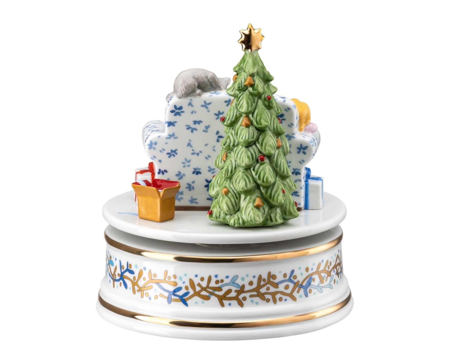 Hutschenreuther Sammelserie 2022 Spieluhr gross Weihnachtsabend - Produktbild 3