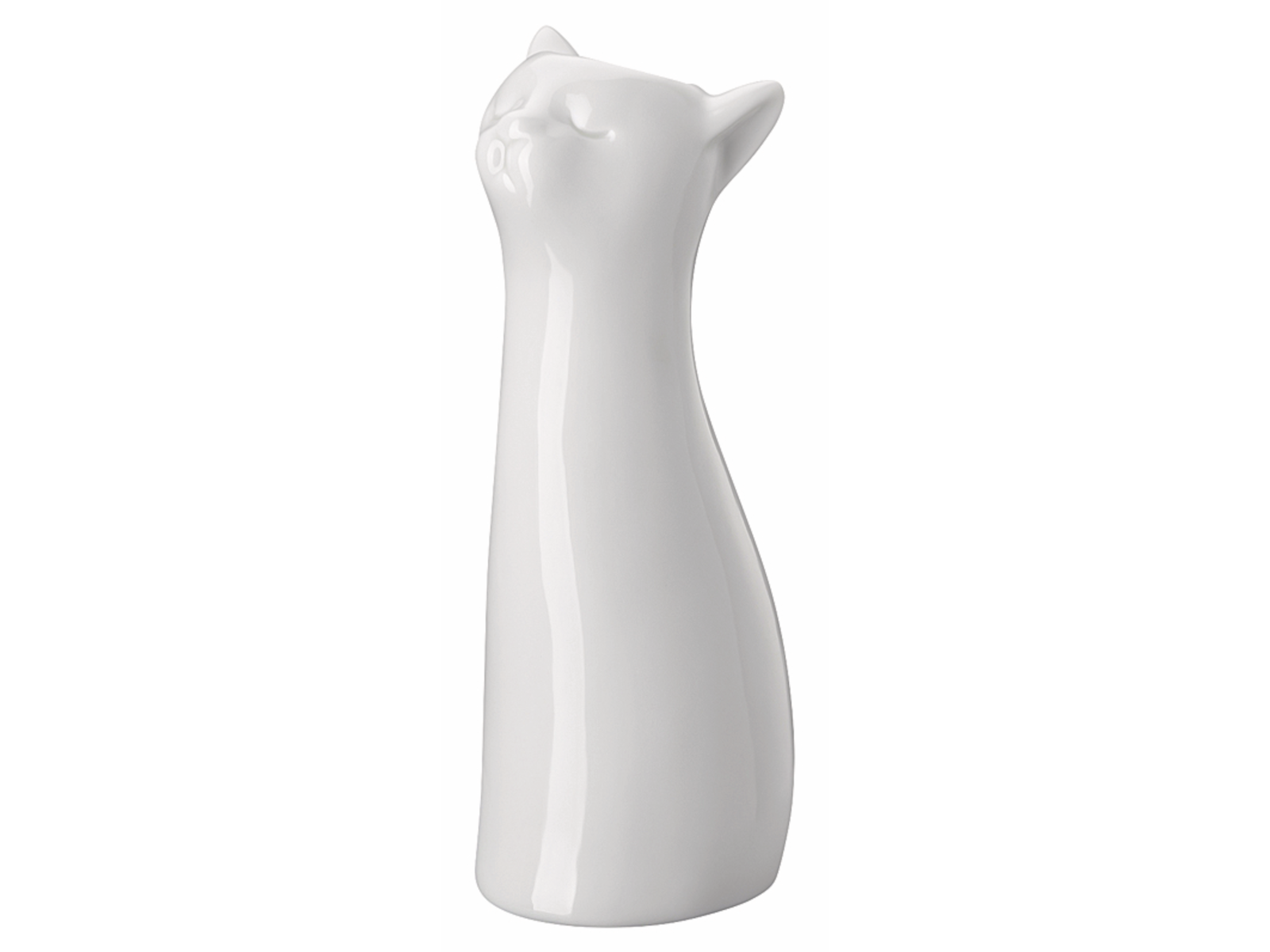 Hutschenreuther Katzen-Vase Weiss Vase 14 cm - Produktbild 2