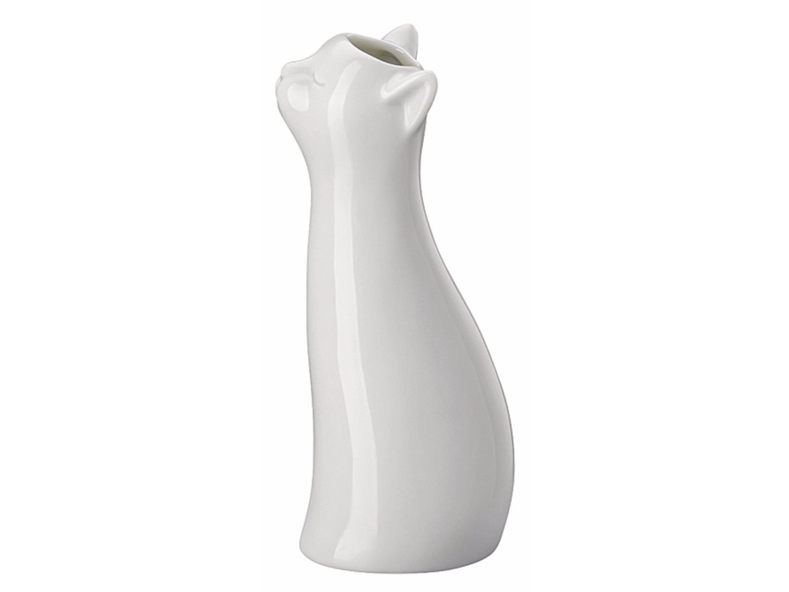 Hutschenreuther Katzen-Vase Weiss Vase 14 cm - Produktbild 3