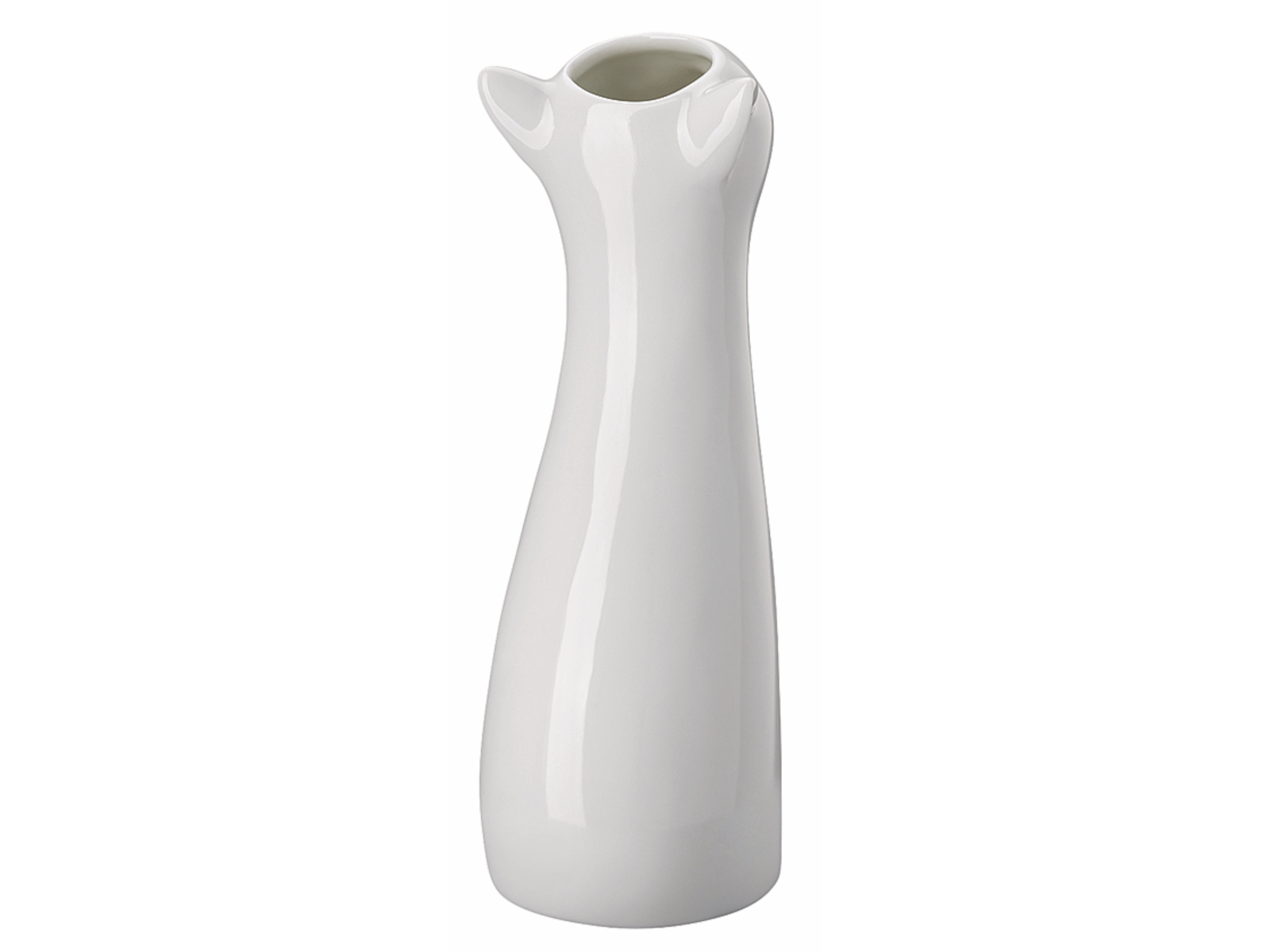 Hutschenreuther Katzen-Vase Weiss Vase 14 cm - Produktbild 4