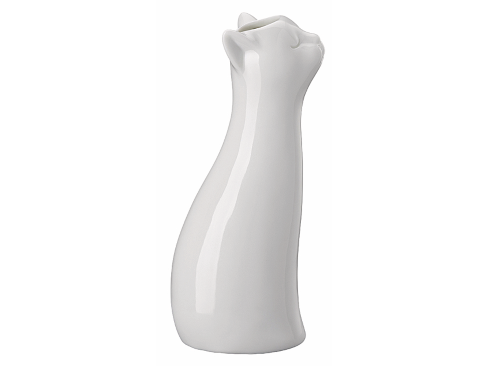 Hutschenreuther Katzen-Vase Weiss Vase 14 cm - Produktbild 5