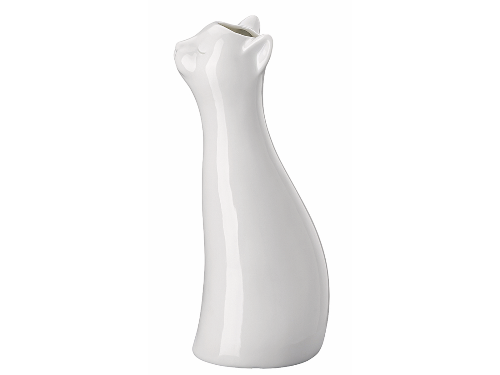 Hutschenreuther Katzen-Vase Weiss Vase 20 cm - Produktbild 2