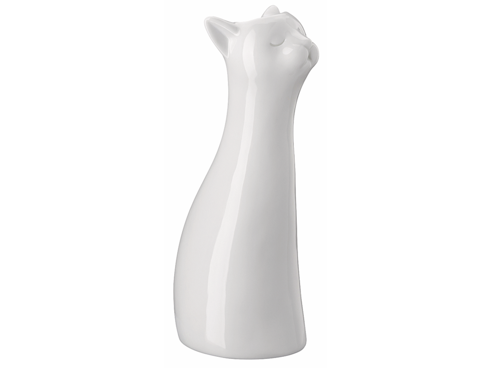 Hutschenreuther Katzen-Vase Weiss Vase 20 cm - Produktbild 4