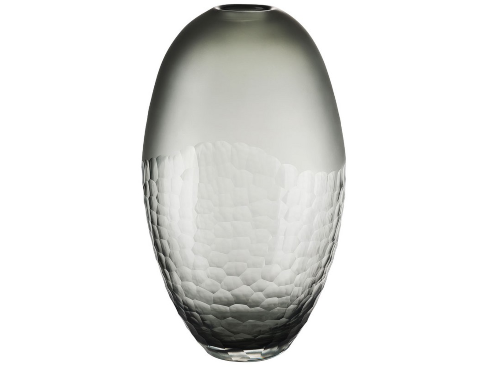 Rosenthal Vase Fiji Rauchgrau 33cm