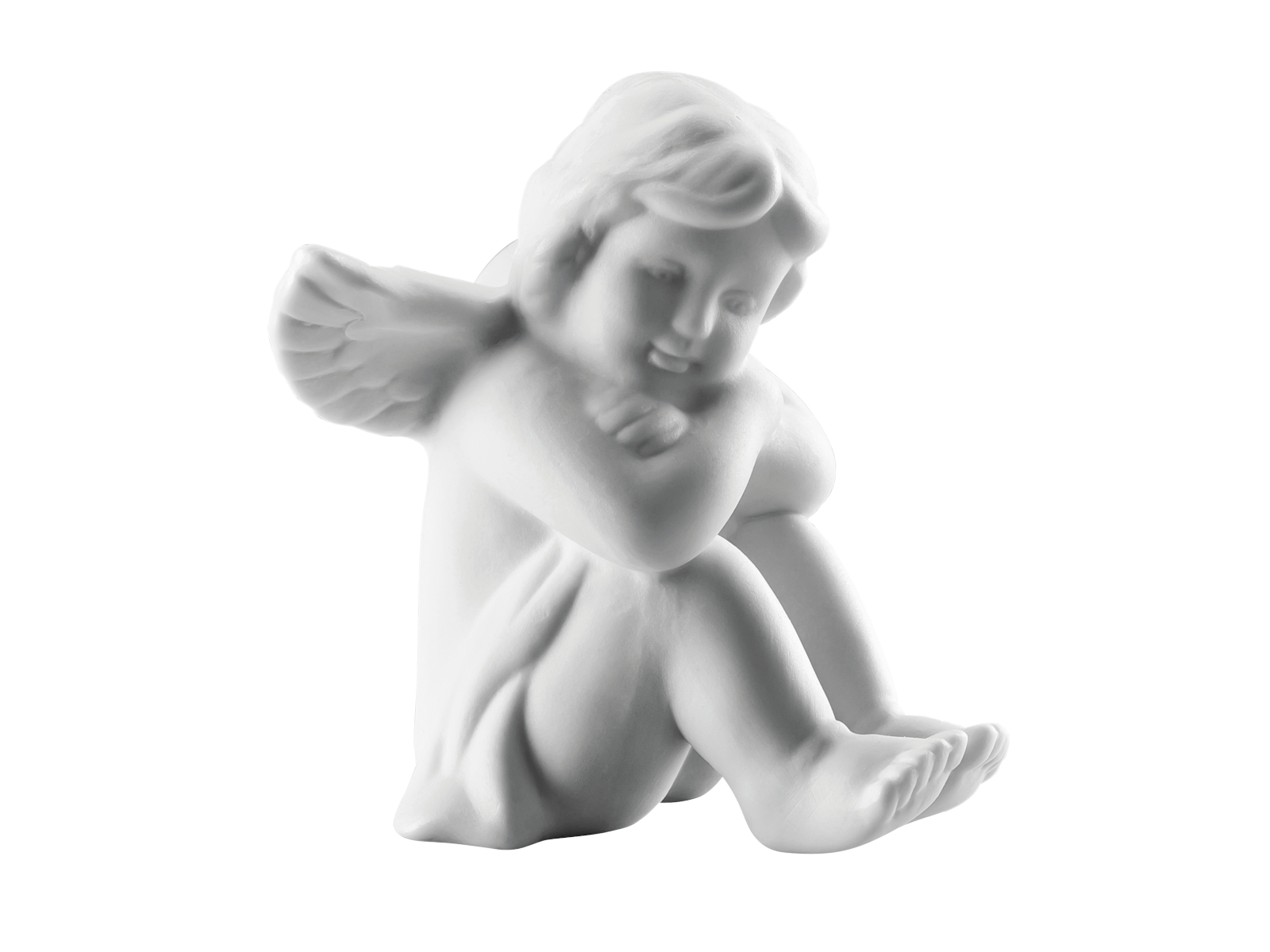 Rosenthal Engel sitzend klein weiss matt - Produktbild 2