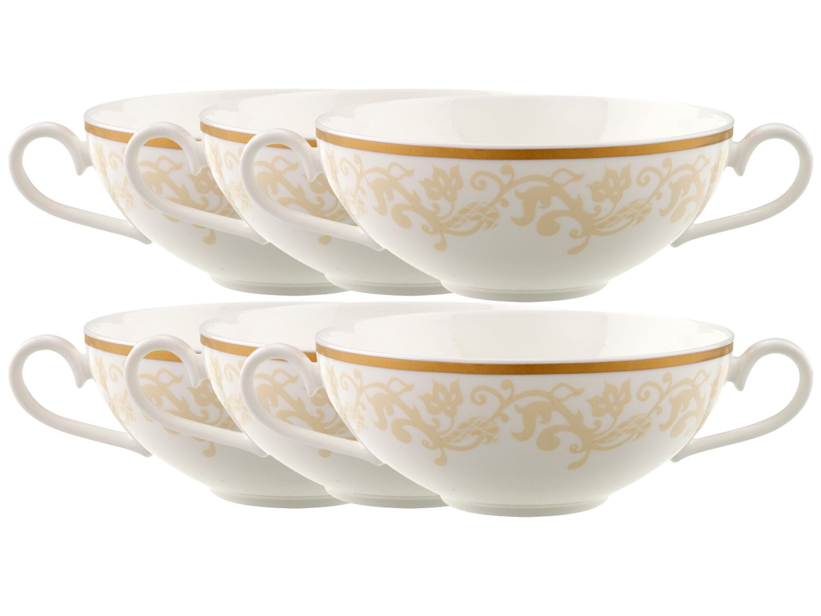 Villeroy & Boch Ivoire Suppen-Obertasse 0,4l Set6