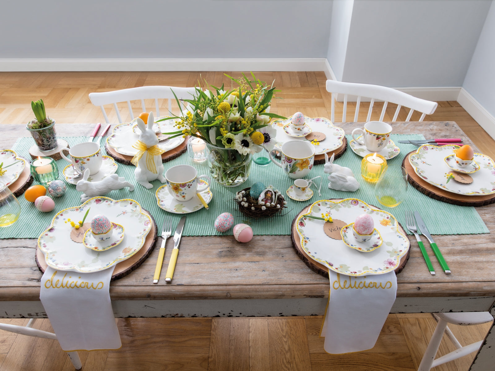 Villeroy & Boch Spring Awakening Speiseteller 27cm Set6 - Produktbild 6