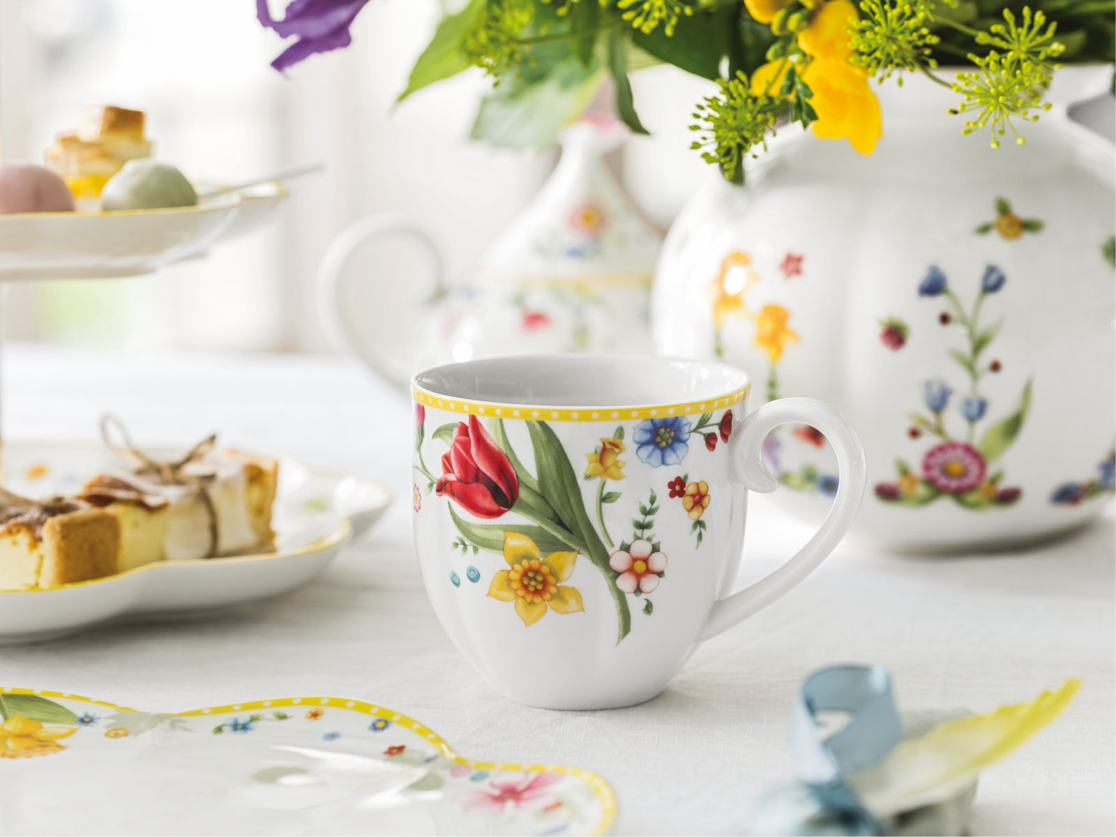 Villeroy & Boch Spring Awakening Henkelbecher 0,4l Set6 - Produktbild 4