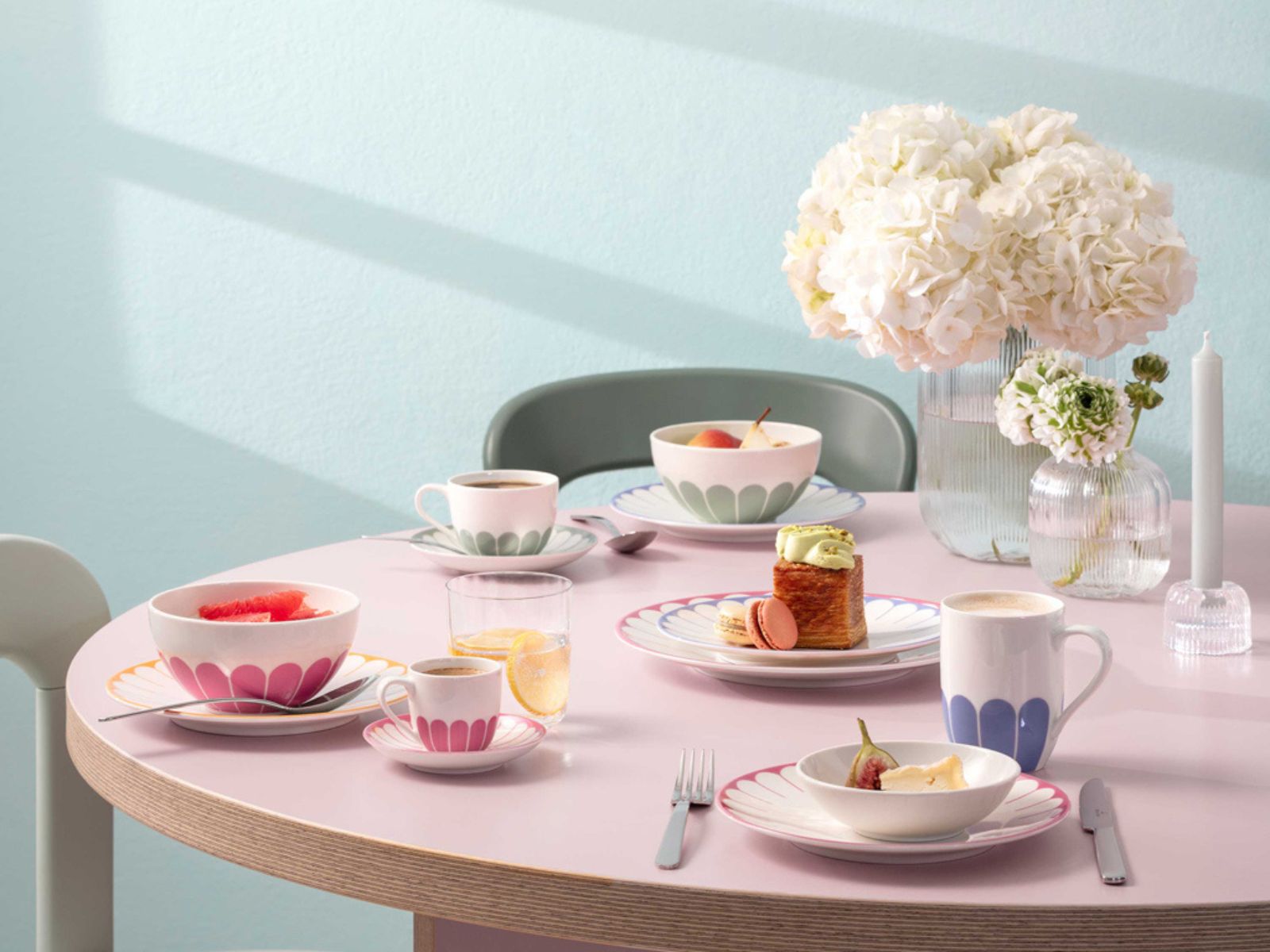Villeroy & Boch Fleur vert Müslischale 14cm Set4 - Produktbild 6